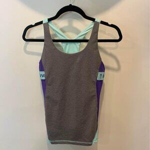 Lululemon- Ivivva Girls Racerback Tank. Bra Attached. Size 14. New Condition.